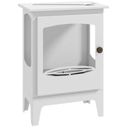 Chimenea de Bioetanol 7000BTU Chimenea de Bioetanol de Acero Tanque de 0,9 L Tiempo de Combustión 3H 39x26x54 cm Negro