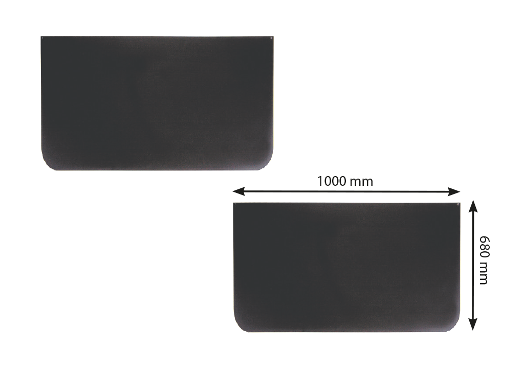 Chapa Decorativa de Suelo Frontal 680 Ref. 639-N Bronpi