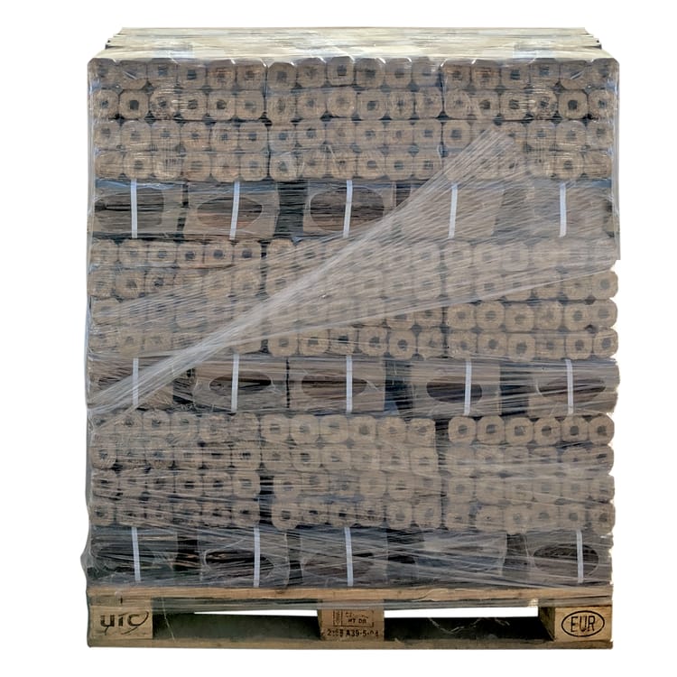 Palet de briquetas
