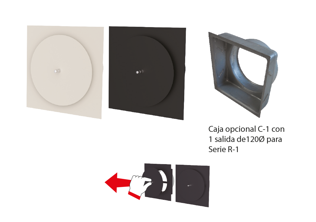 Rejilla Serie R-1 Regulable Bronpi