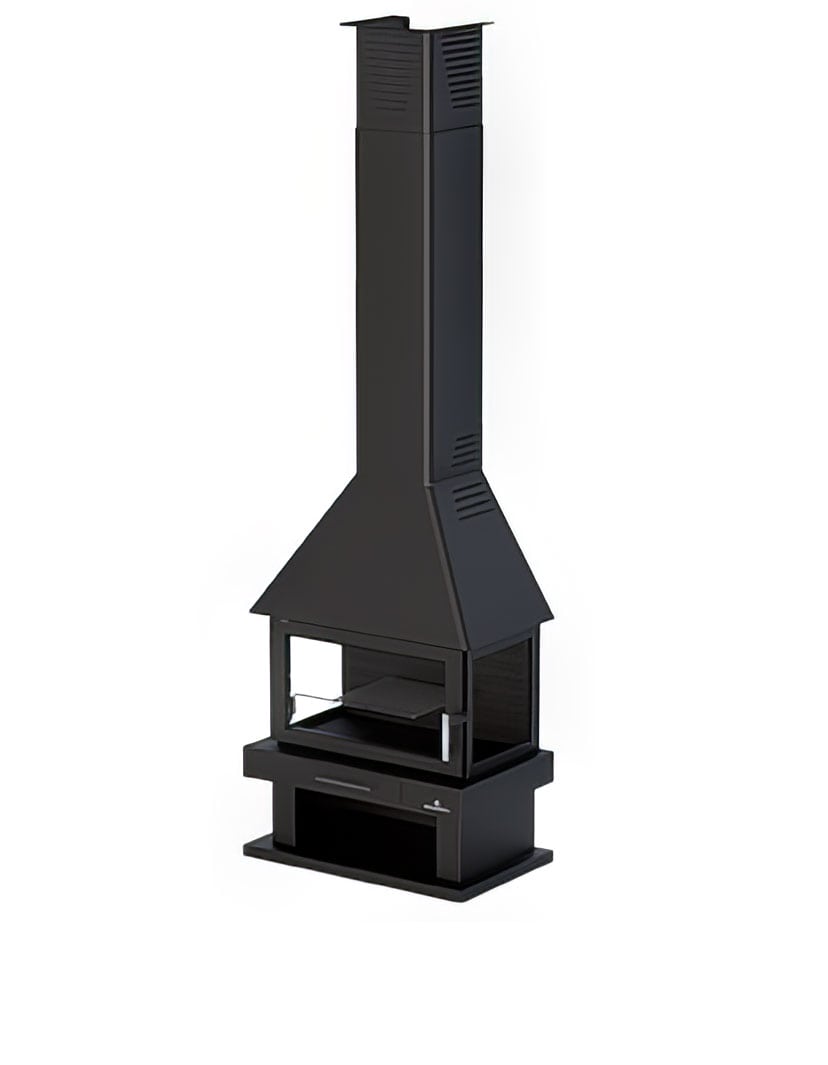 Estufa de Leña Chimenea Huesca (Bronpi)