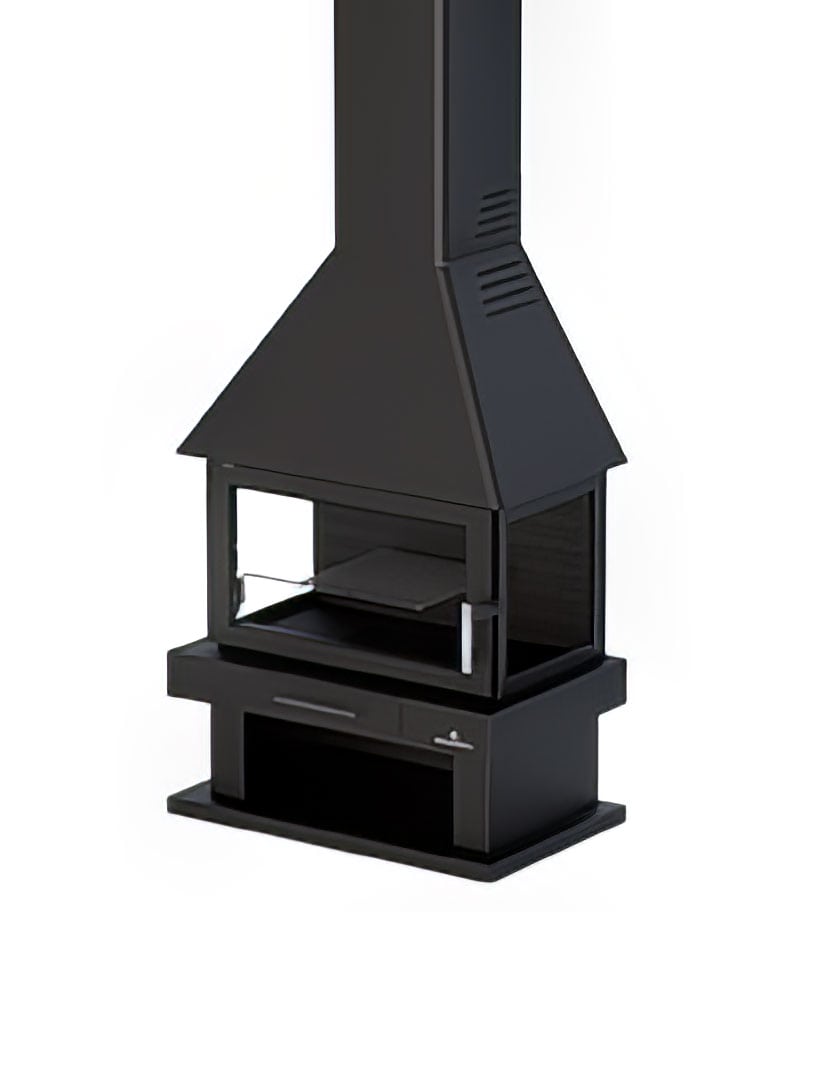 Estufa de Leña Chimenea Huesca (Bronpi)