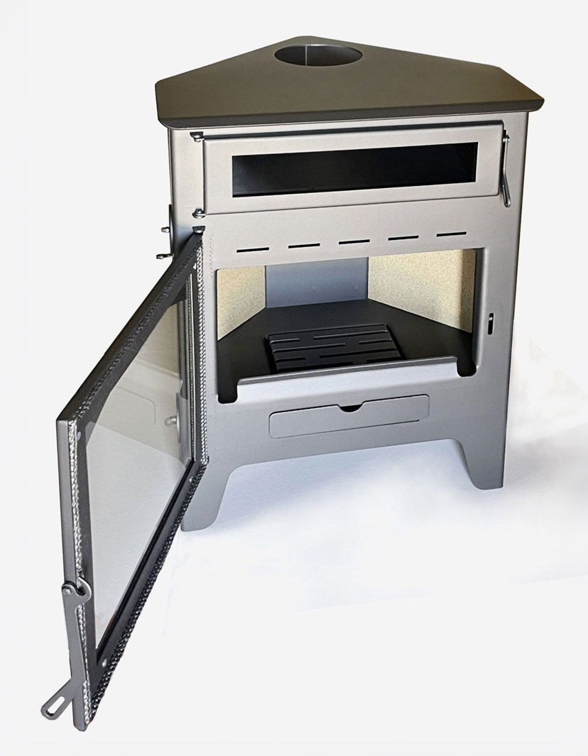 Estufa de Leña Juan Panadero R2 Horno Max (con horno) — detalle