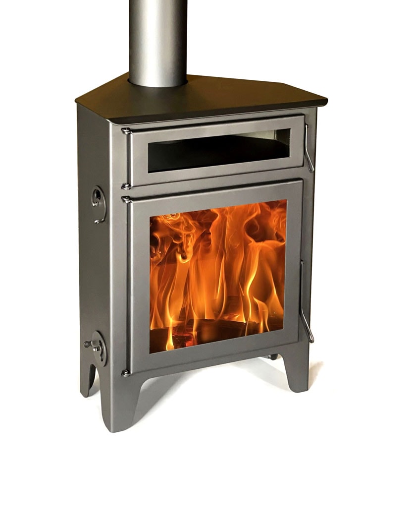 Estufa de Leña Juan Panadero R5 Horno Max (con horno) — perspectiva