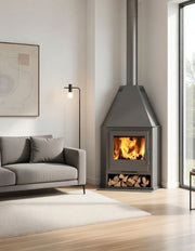 Estufa de Leña Chimenea R7 (Panadero) — ambiente