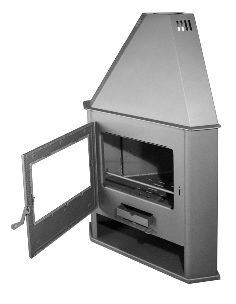Estufa de Leña Chimenea R7 (Panadero) — frontal
