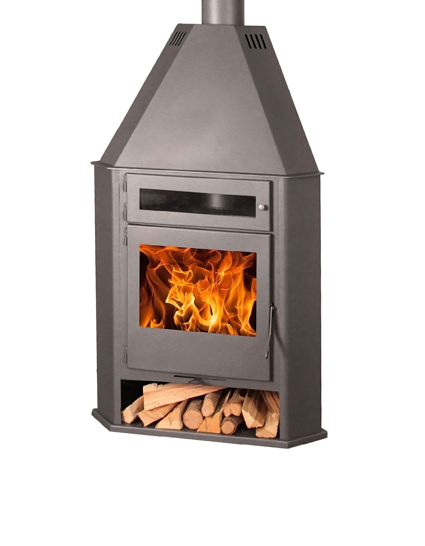 Estufa-Cocina de Leña Juan Panadero R8 Horno (con horno) — perspectiva
