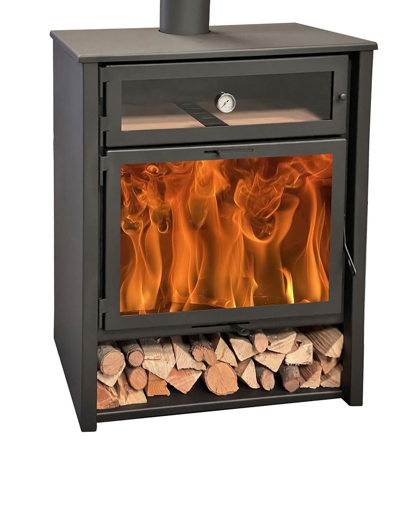 Estufa de Leña Zeux Horno (Panadero)