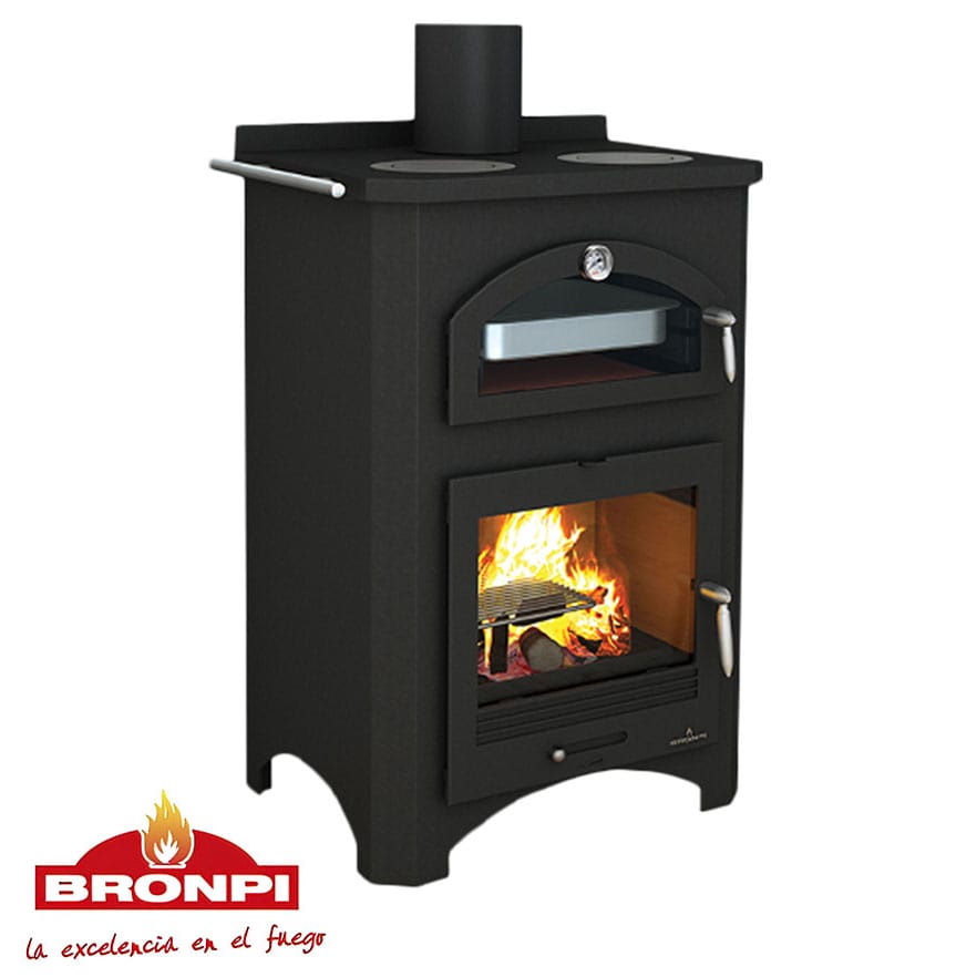Estufa de Leña Tradicional Monza (Bronpi)