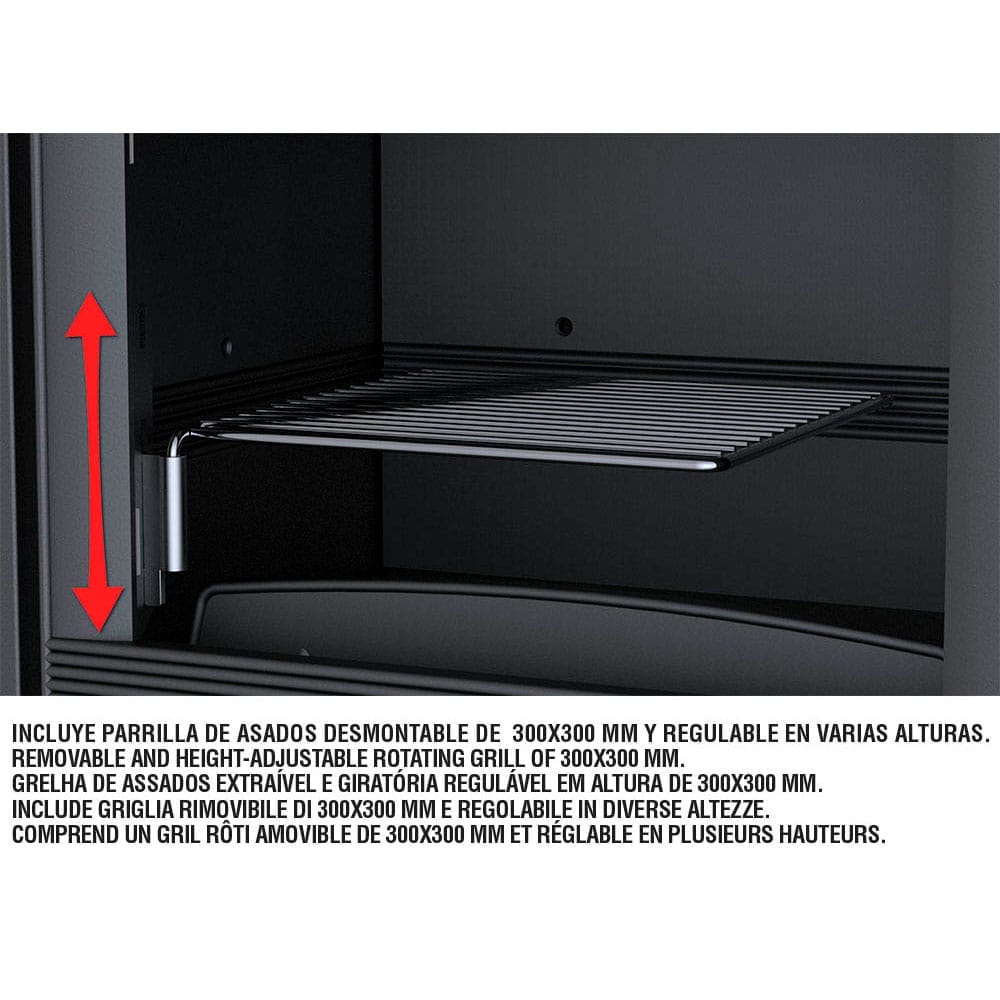 Estufa de Leña Insertable Paris 55 (Bronpi)
