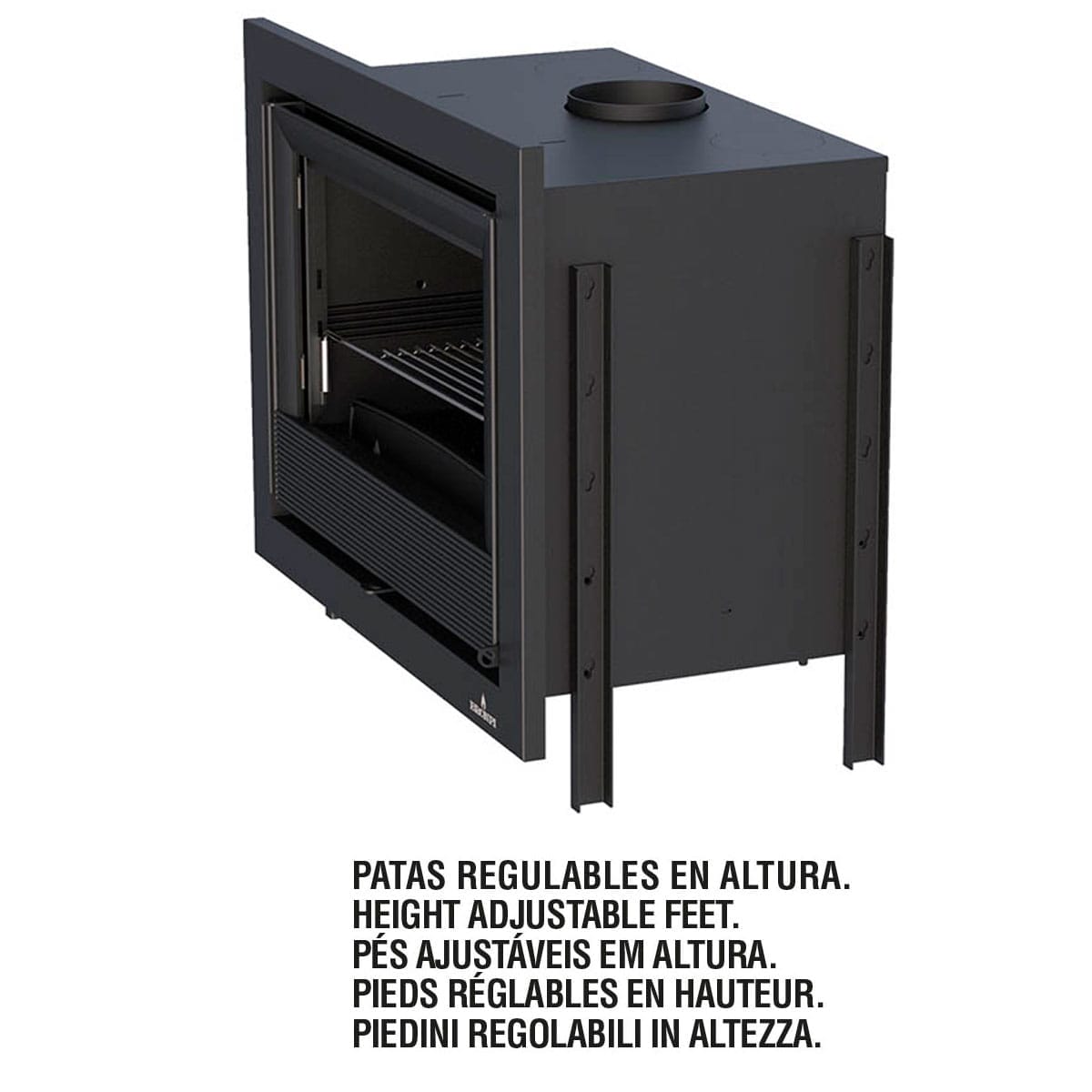 Estufa de Leña Insertable Paris 70-E (Bronpi)